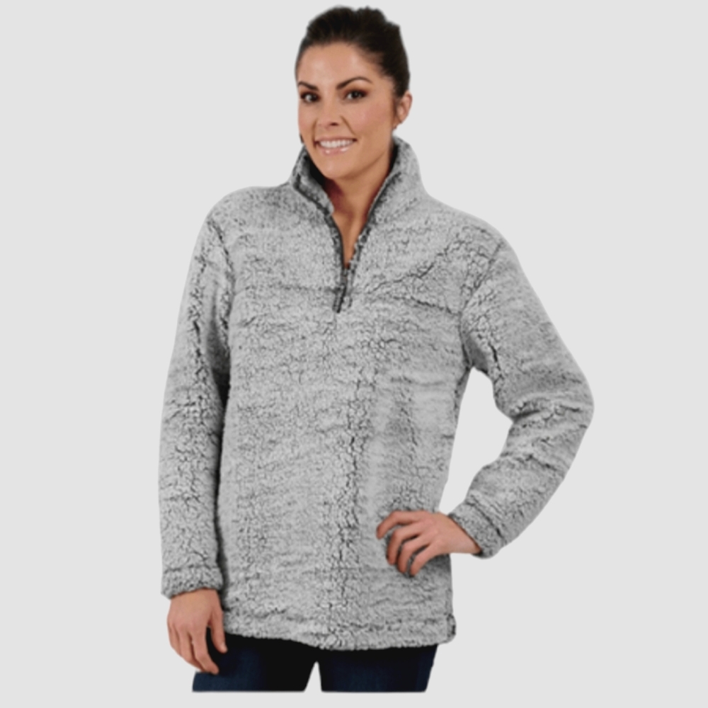 Boxercraft Gray Sherpa Pullover